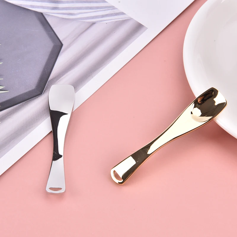 

Metal Makeup Spatula Mini Spoon Beauty Scoop for Facial Cream Cosmetic Mixing