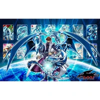 yugioh duel disk playmat large board game rubber pad tcg acessories for kids yu gi oh decks