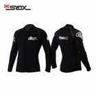 Куртка для подводного плавания с аквалангом 3 мм5 мм для мужчин и женщин, неопреновый гидрокостюм, термокуртка на молнии для дайвинга, серфинга, подводного плавания