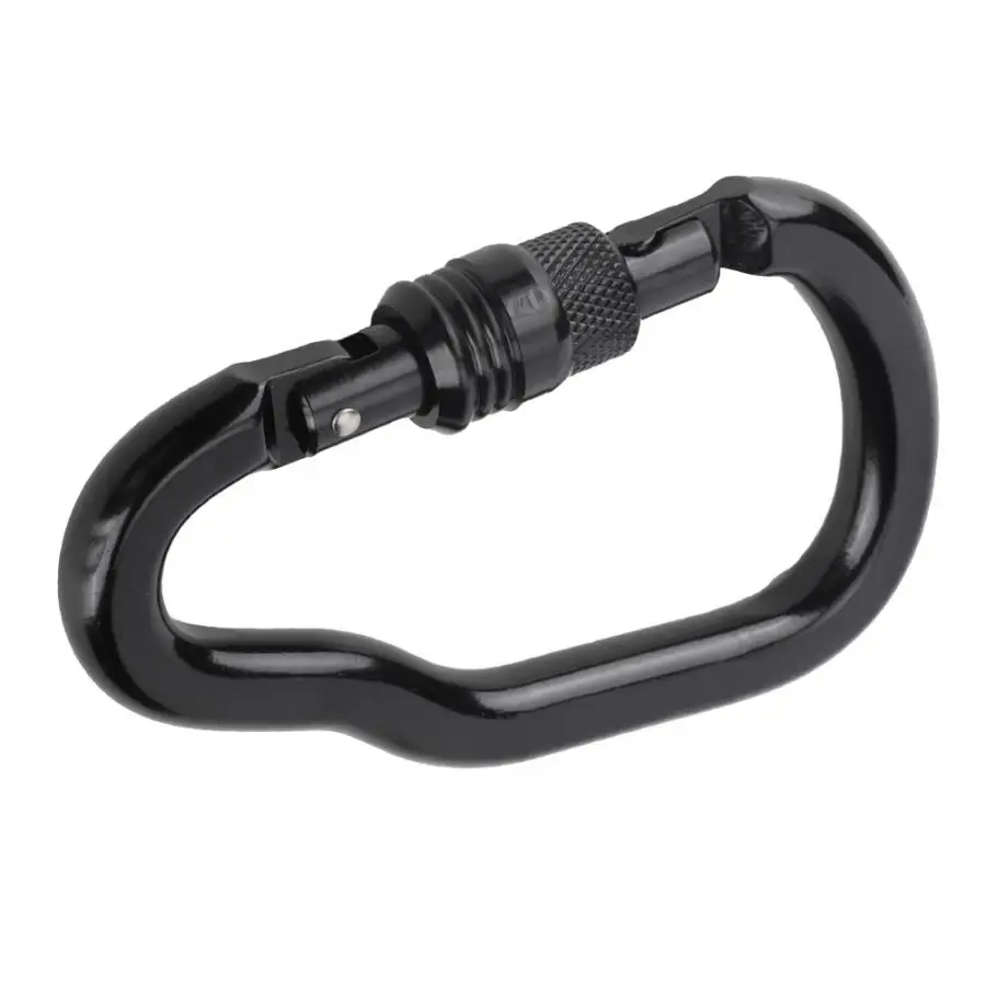 Спорт на открытом воздухе прочный алюминиевый альпинистский крючок Карабин для