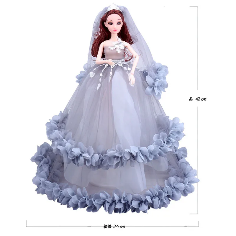 Кукла 42 см креативная Свадебная подарочная коробка принцессы набор игрушек для