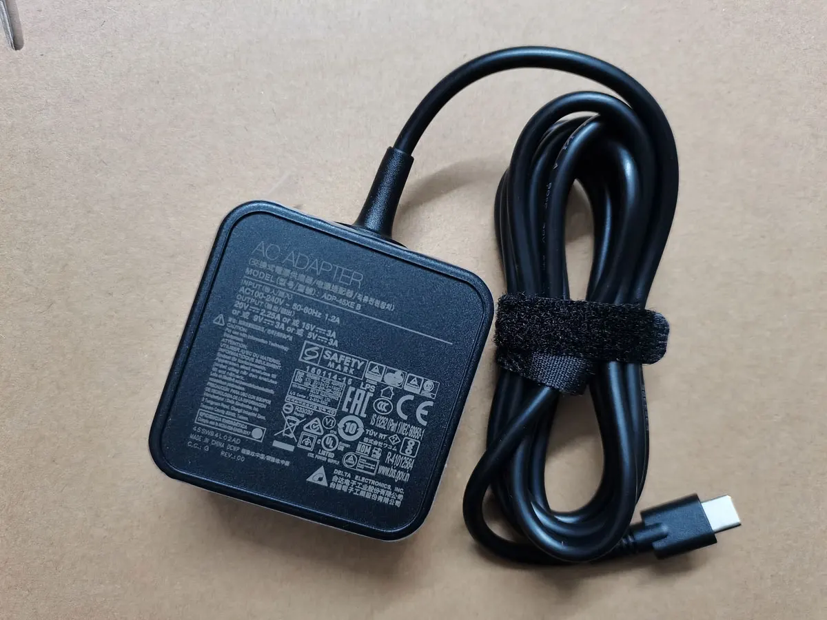 NEW OEM 45W Delta 20V 2.25A USB-C ADP-45XE B AC Adapter For Wacom cintiq pro DTH-1620 Laptop Genuine Puryuan Charger