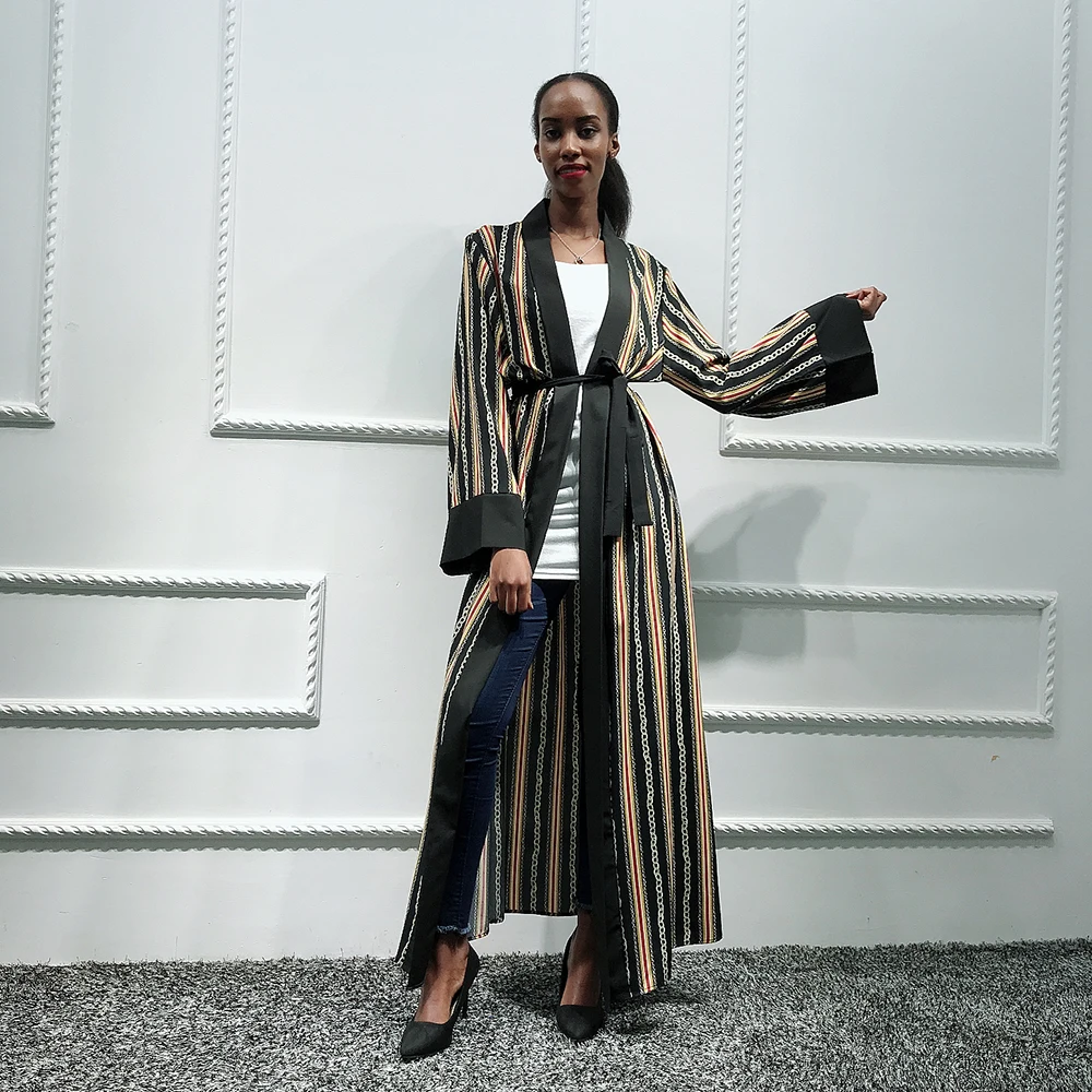 Abaya Дубай кимоно кардиган хиджаб мусульманское платье Женский кафтан