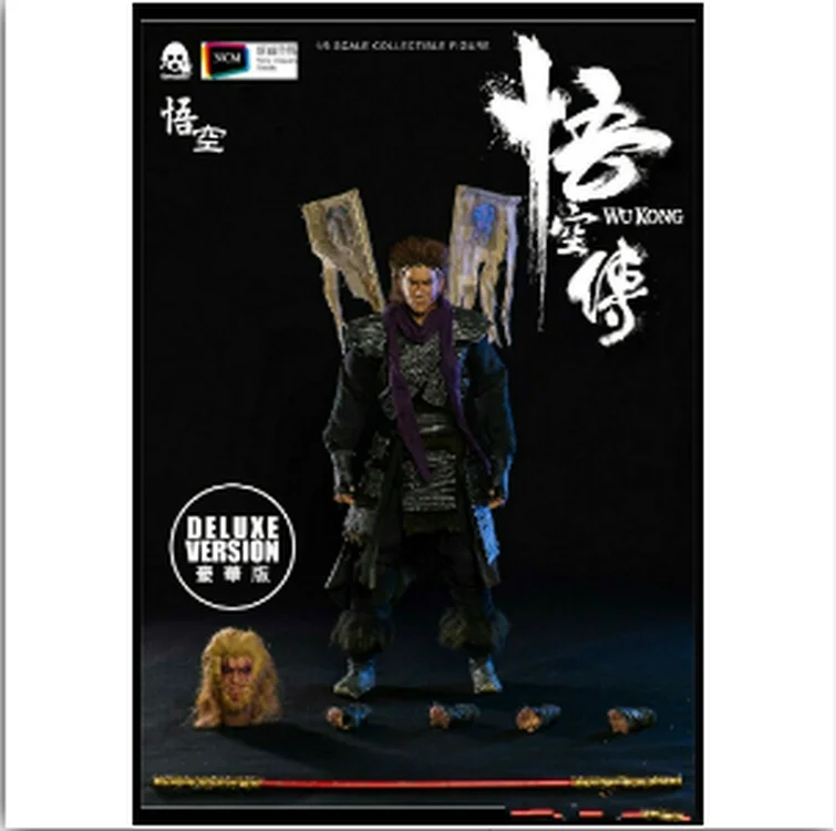 1/6 threeA 3A threezero Wu Kong Eddie Peng Yu Yan Deluxe Ver. Коллекционные игрушки | Игрушки и хобби