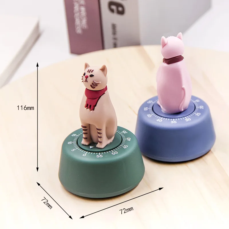 Магазин Lafouryet таймер в виде ленивой кошки учебный менеджер времени кухонный