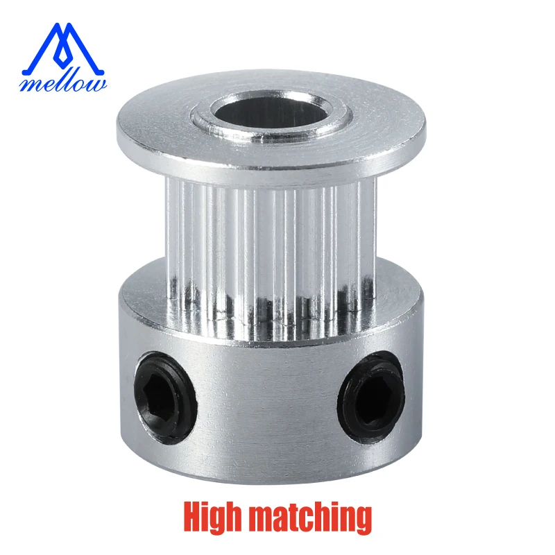 1pcs 16/20-GT2-6 2gt Timing Pulley 16teeth/20teeth(16/20 teeth) Bore 5mm for 3D printer GT2 belt Width 6mm CNC Synchronous wheel |