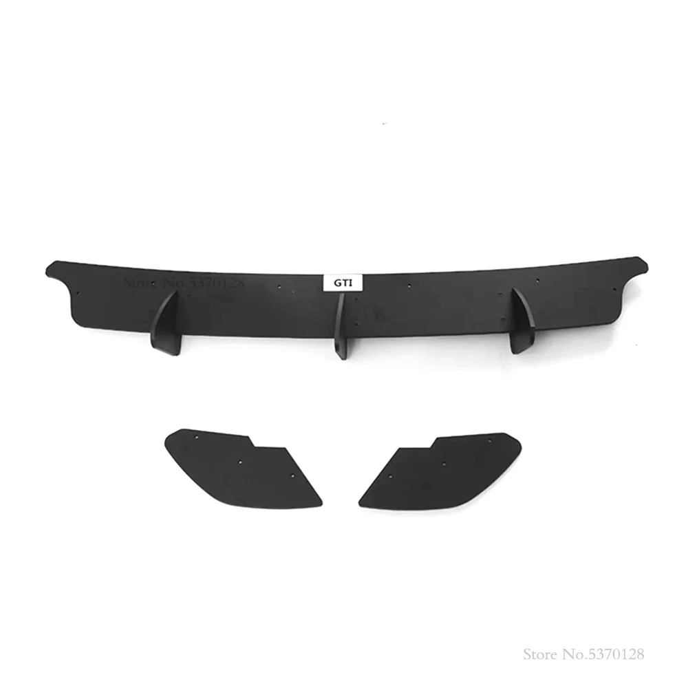 

Car Styling For Volkswagen VW Golf 6 VII MK6 GTI R20 2010 2011 2012 Black Rear Bumper Lip Trunk Spoiler Rear Diffuser Protector
