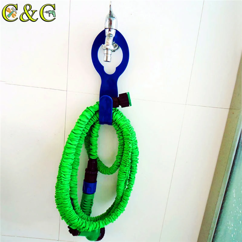 Новая пластиковая Прочная вешалка для шлангов использования с расширяемым