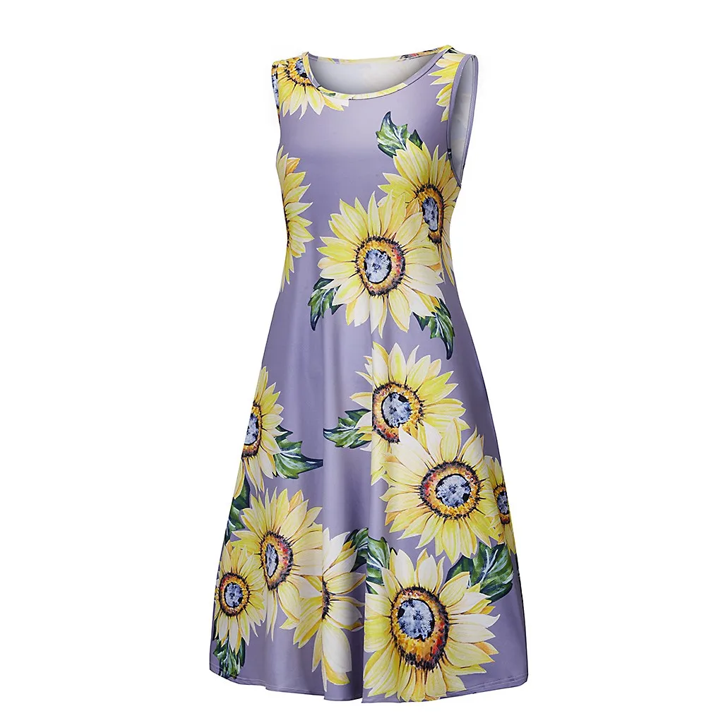 Женское летнее платье в стиле бохо винтажное короткое пляжное мини-платье без