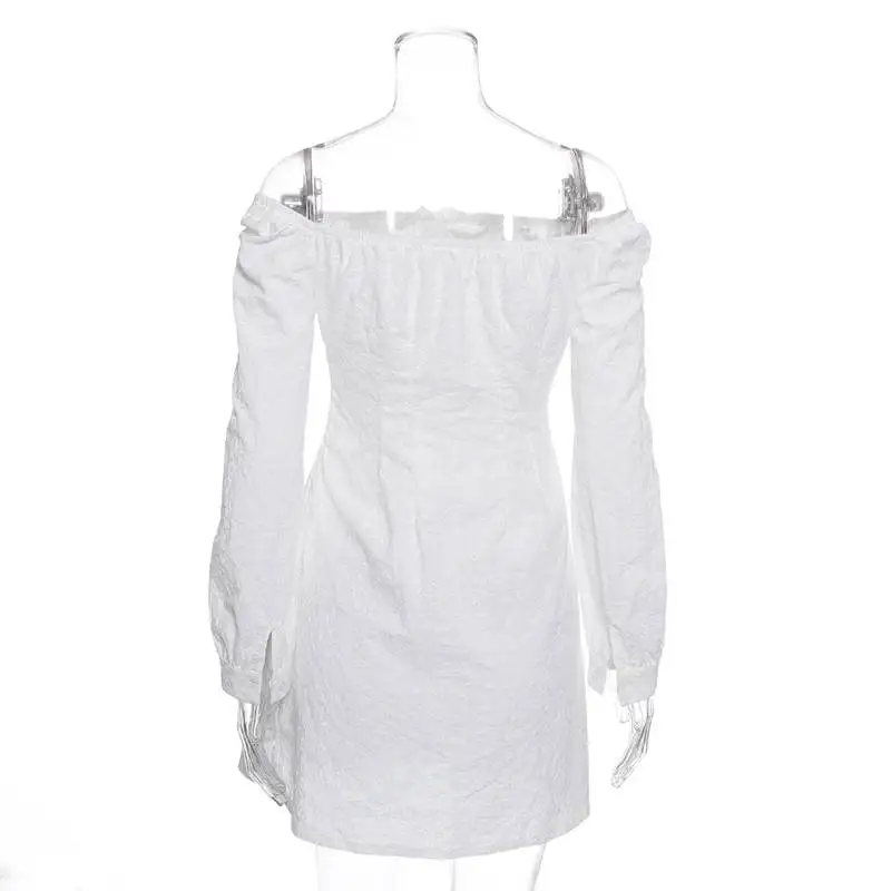 Белое плиссированное платье с открытыми плечами женские вечерние платья вырезом