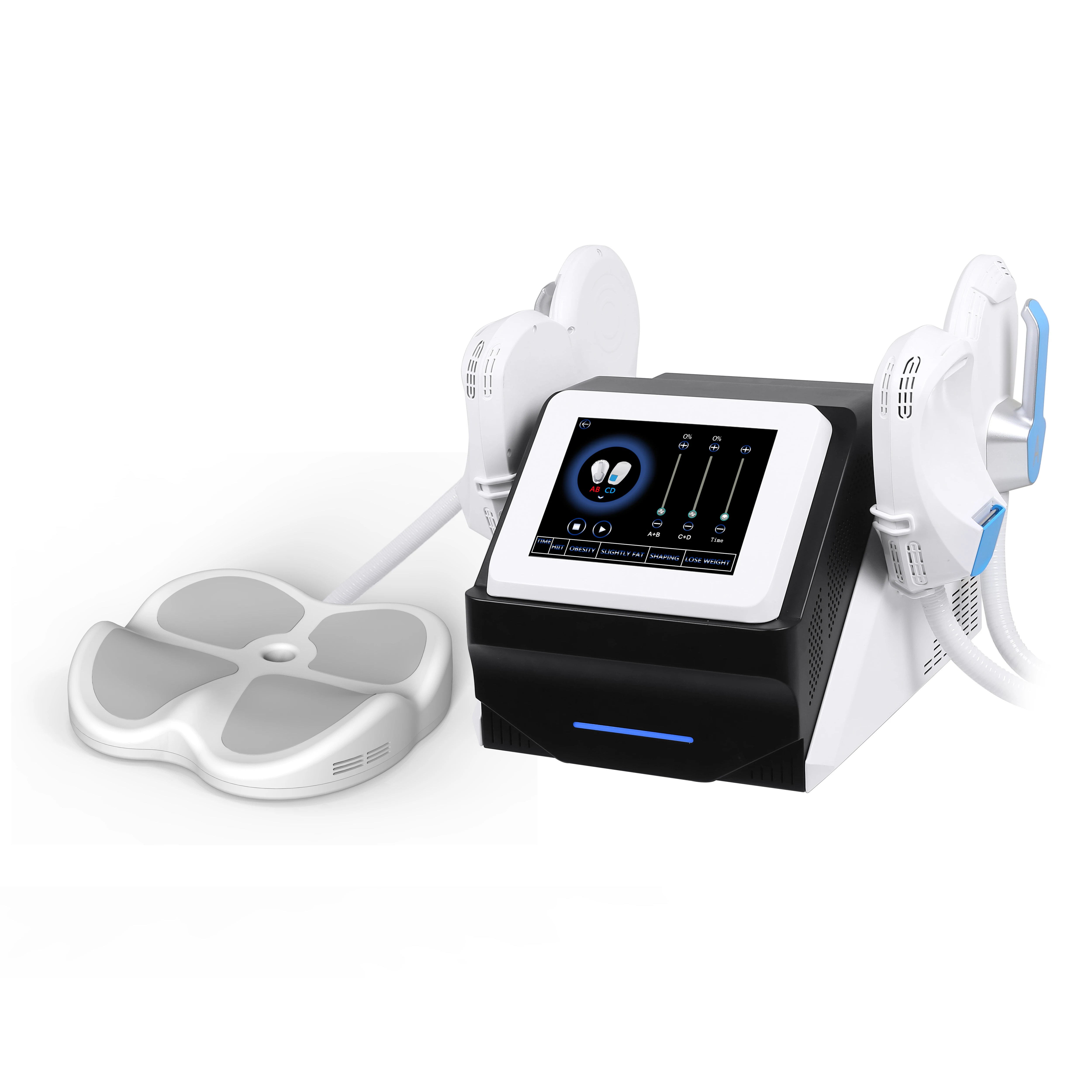 

Удивительный эффект, флуоресцентный аппарат для похудения, флуостимулятор мышц, Вибрационный аппарат для потери веса