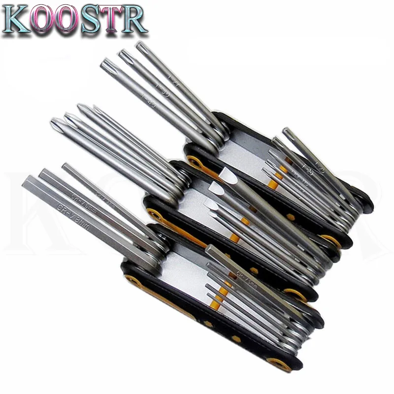 1 портативный набор отверток со звездочками для ключей Fol8 in ding Torx, набор инструментов T9 T40, многофункциональный Набор отверток 1,0 мм, PH0