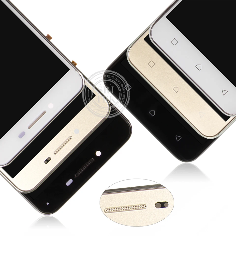 SRJTEK для lenovo Vibe K5 lcd Vibe K5 Дисплей Матрица сенсорный экран дигитайзер сенсор с рамкой для lenovo Vibe K5 стекло A6020A40