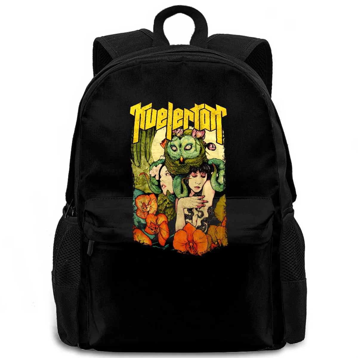 

Рюкзак Kvelertak Ocool для мужчин и женщин, крутая однотонная черная сумка для ноутбука, для путешествий, школы, студентов