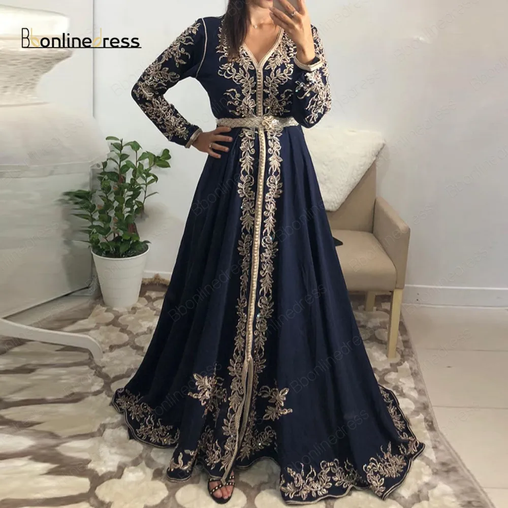 Bbonlinedress элегантные вечерние платья 2020 марокканское кафтан официальное платье с