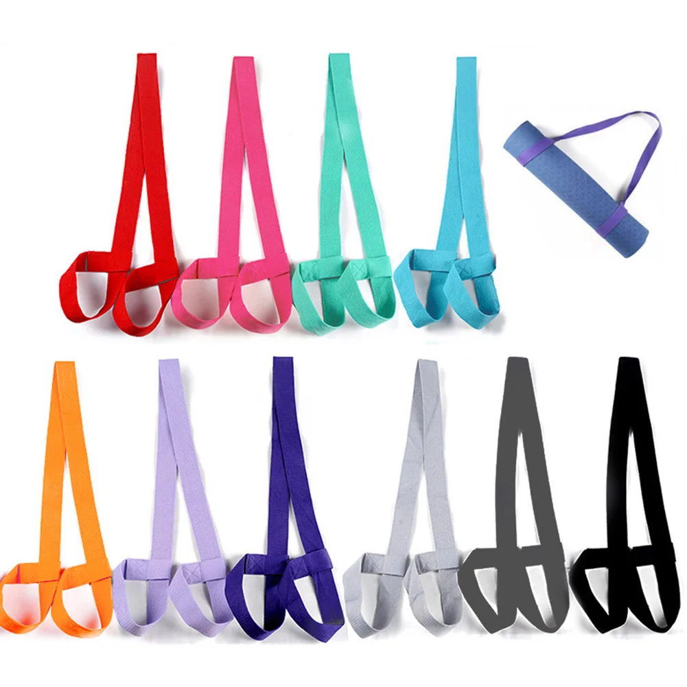 

Adjustable Yoga Mat Strap Mat Sling Carrier Shoulder Belt Exercise Sports Gym Yoga Belts Gym Equipment
