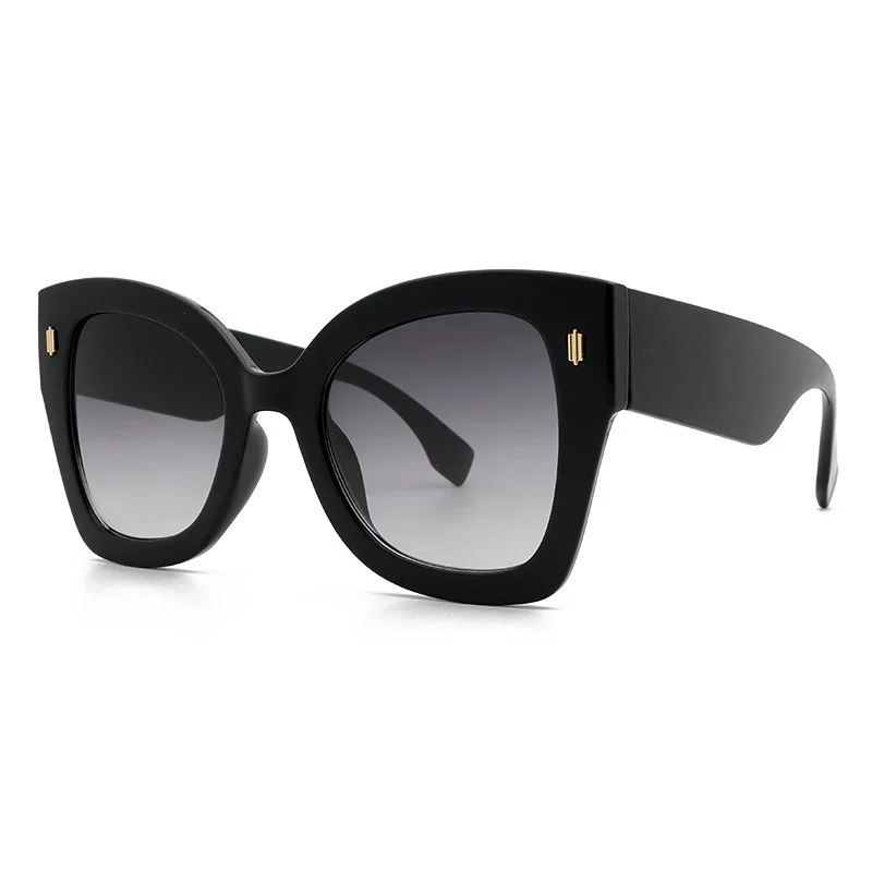 

2021 Oversized Luxury Fashion Trend Ins Punk Sunglasses Women Large Square Sun Glasses Men Lady Shades Oculos Retro De Sol UV400