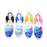 yonsub authentic earplugs nose clip swimming goggles ear nose clip set essential necessities of silica gel