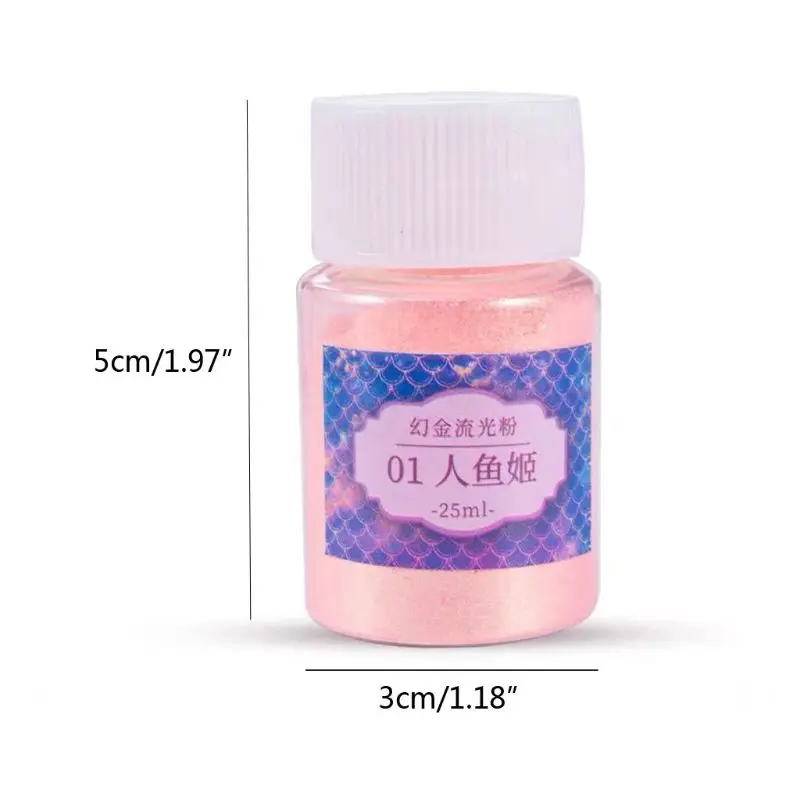 

Magic Golden Flowing Auroral Powder Pearl Pigment Powder Mica Pearlescent Colorants Dye Resin Pigment Jewelry Making