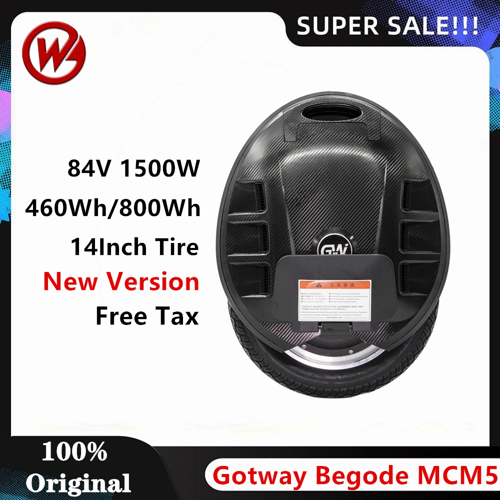 

Оригинальный Gotway Begode MCM5 Одноколесный велосипед, электрический Самостоятельного Баланса скутер 84V 460wh 800wh Батарея 1500 Вт Мотор одно колесо Одноколесный велосипед