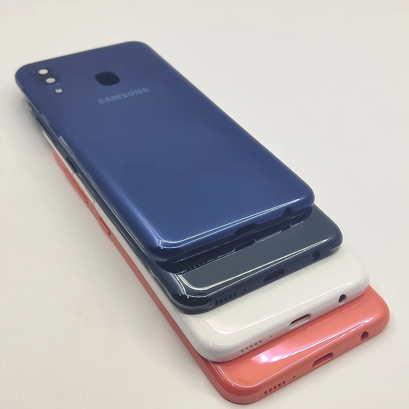 Samsung Galaxy A20E Задняя крышка батареи Дверь Корпус чехол Замена с ключ для боковой