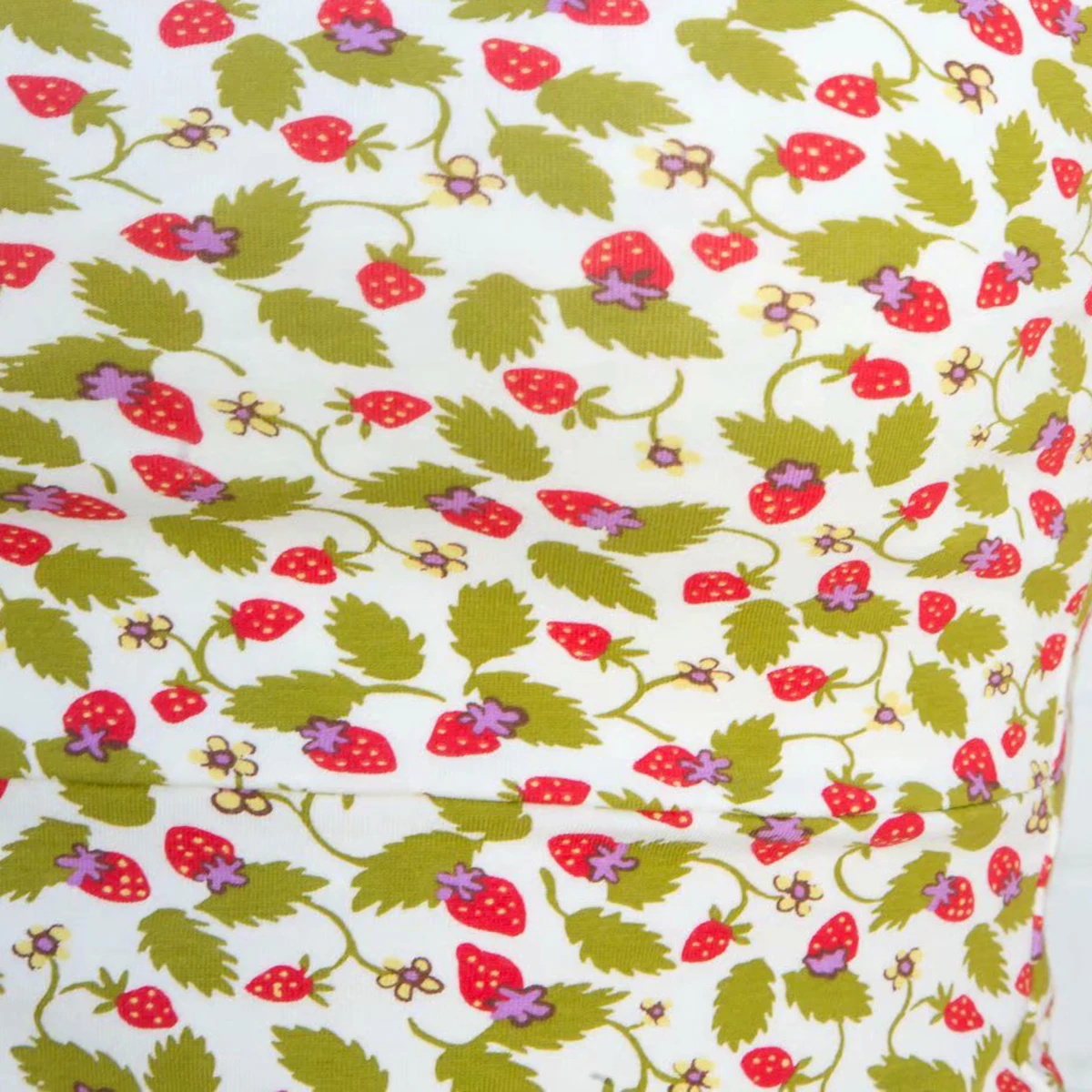 

Cute Strawberry Print Mini Dress Summer Sexy Square Neck Sleeveless Camisole Dresses Femme Casual Vintage Cotton Vestidos 2021