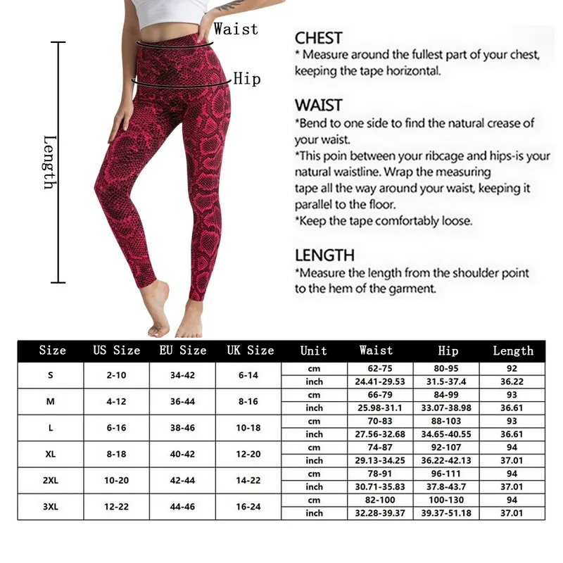 

High Waist Elastic Print Seamless Leggings Ladies Slim Fit Buttocks Slimming Nine-Point Leggings Sportswear Female Pants