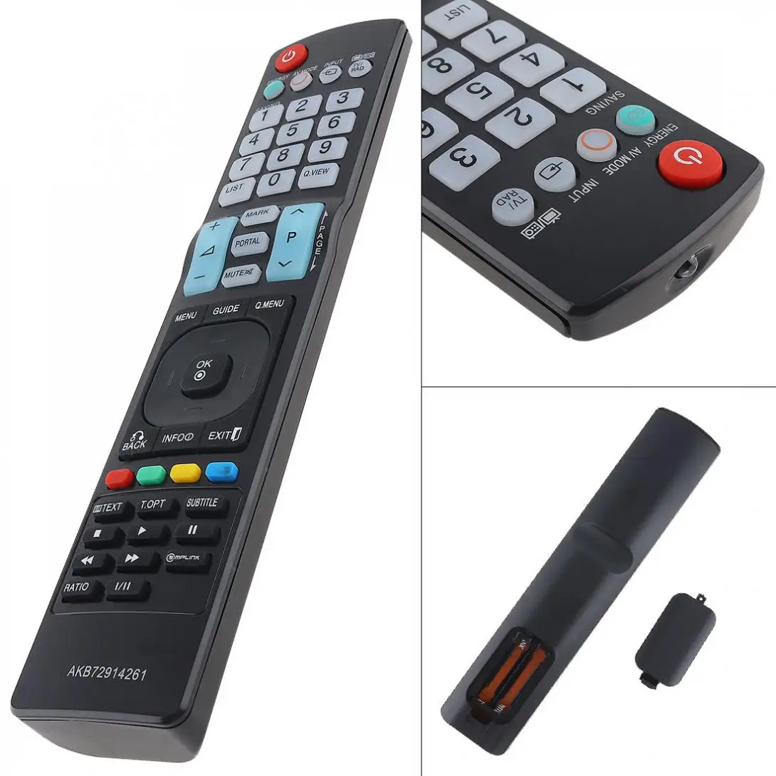 Замененный пульт дистанционного управления с поддержкой 2 батарейки ААА дальней