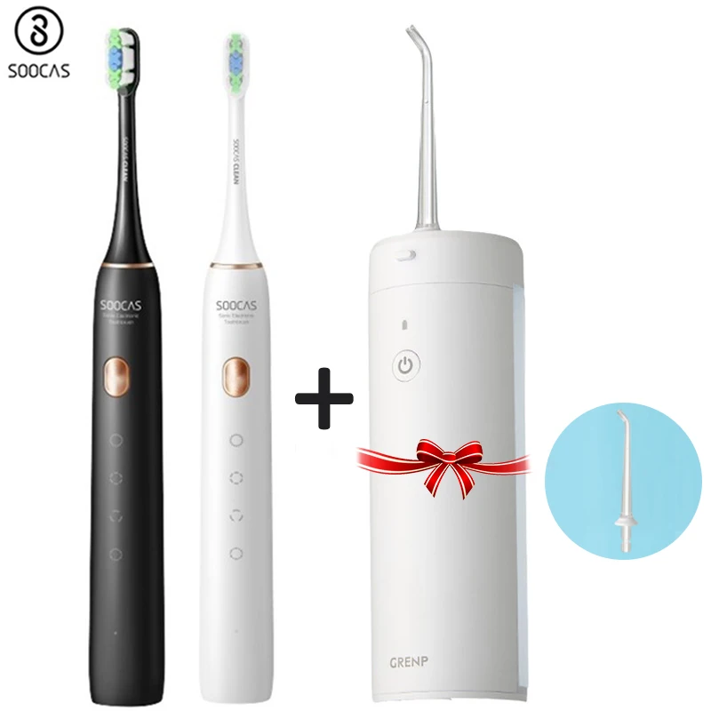 

Xiaomi Soocas Oral Irrigator Oral care electric toothbrush Portable dental floss USB rechargeable IPX7 cleaning oral tooth brush