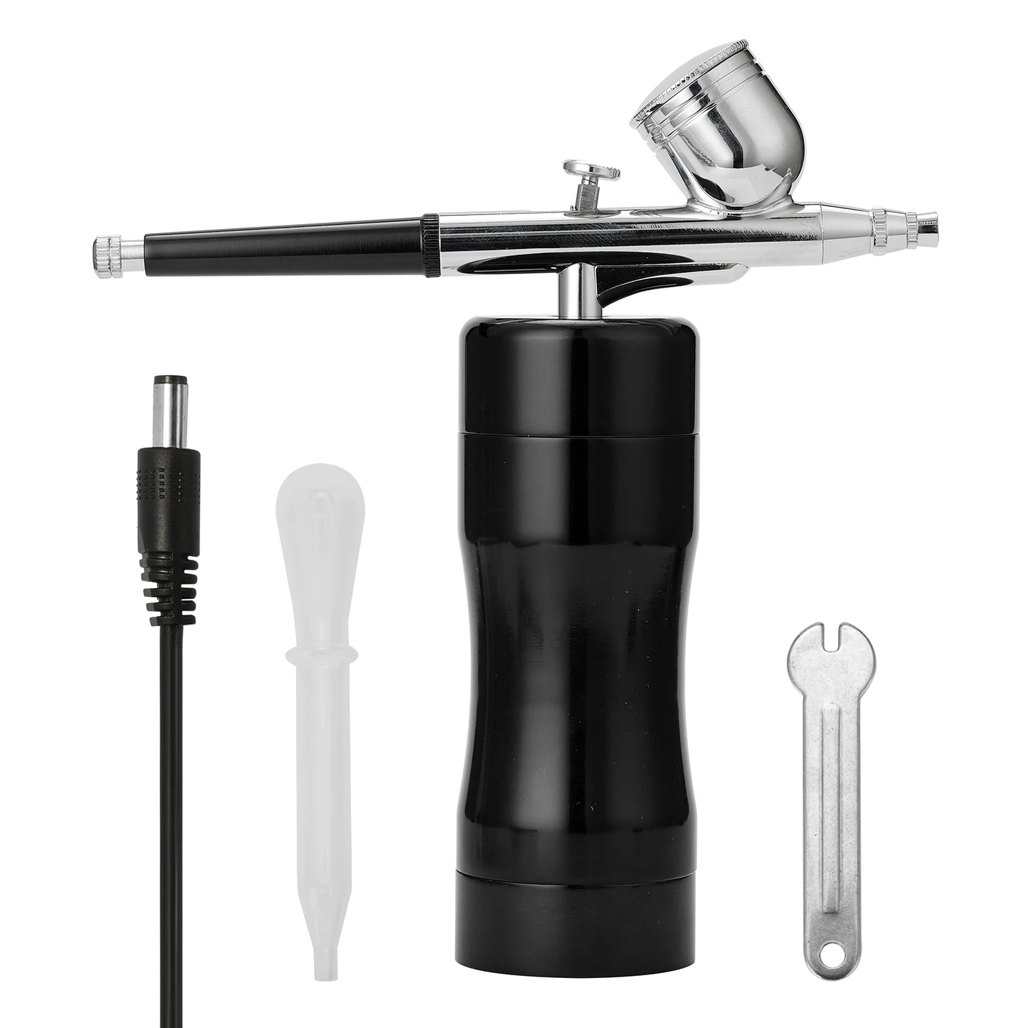 

Automatic Shutdown Handheld Portable Spray Pump Pen Air Compressor Set for Art Painting Craft Cake Spray Model Airbrush Kit