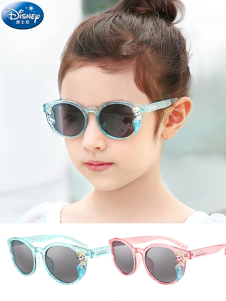 

Оригинальные детские солнцезащитные очки Disney «Холодное сердце» Aisha принцессы солнцезащитные очки для девочек Солнцезащитные прозрачные о...
