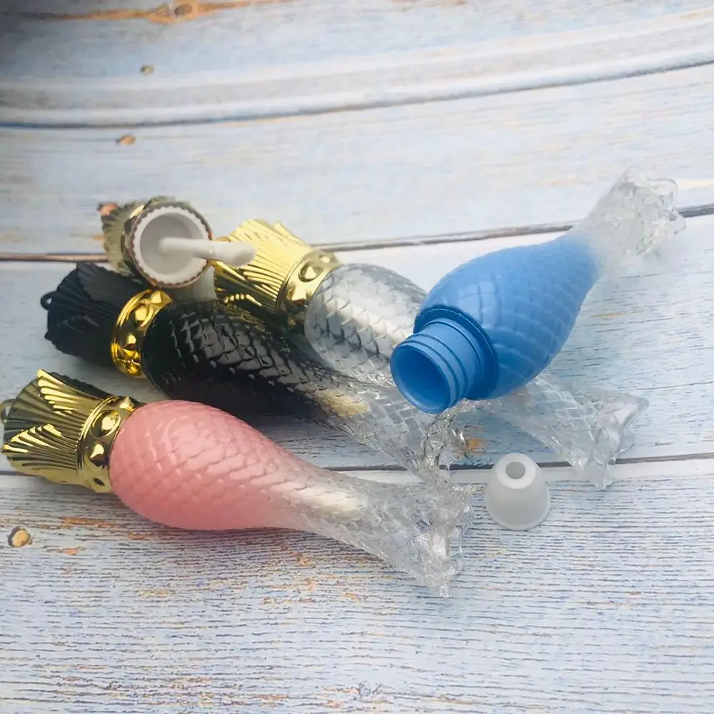 50 шт пустая прозрачная Косметическая губная помада многоразовая бутылка