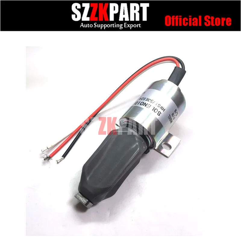 

Holdwell Fuel Solenoid 1753ES 24V for Woodward 1753ES-24E6ULB1S1 for Kubota Diesel Engine