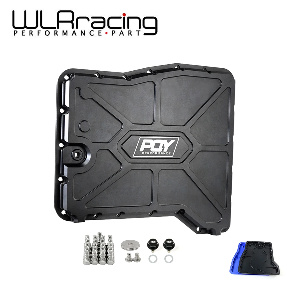 WLR CNC Алюминиевый Масляный поддон для двигателя заготовка ребристая