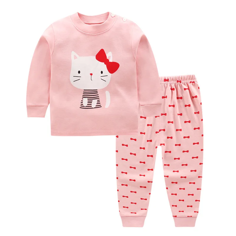 Baby girls clothes set new style Cotton boys Clothes Newborn 2PCS Unisex pajamas Kids Clothing Sets | Детская одежда и обувь