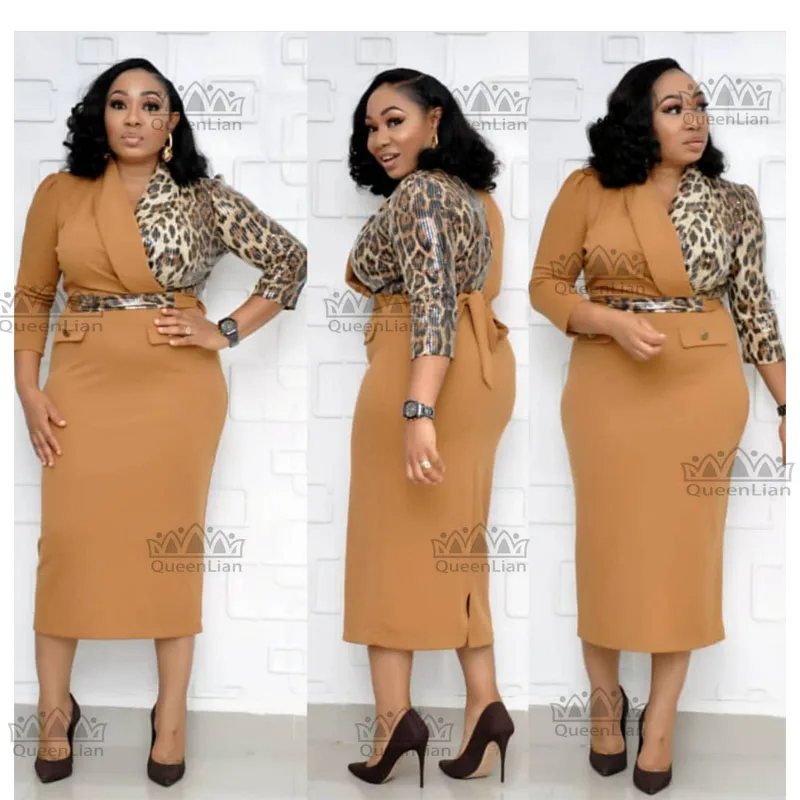 Новинка 2020 Дашики с Африканским принтом женское длинное эластичное платье