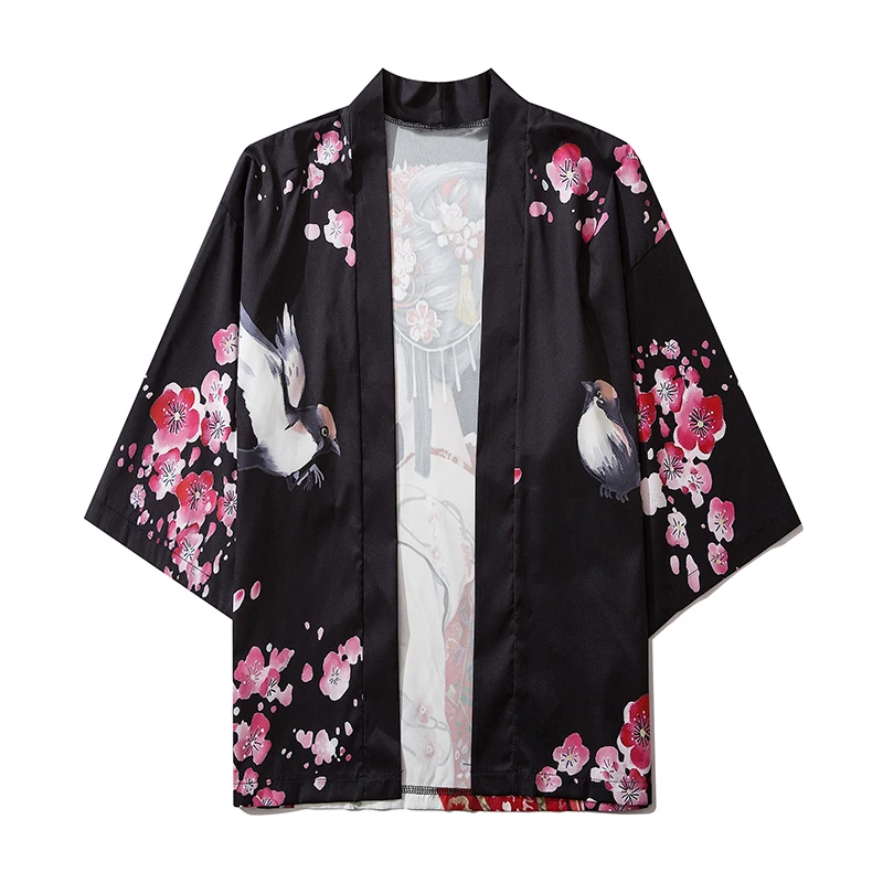 Кимоно Kimonos для мужчин японские кимоно традиционные мужские кардиган Harajuku