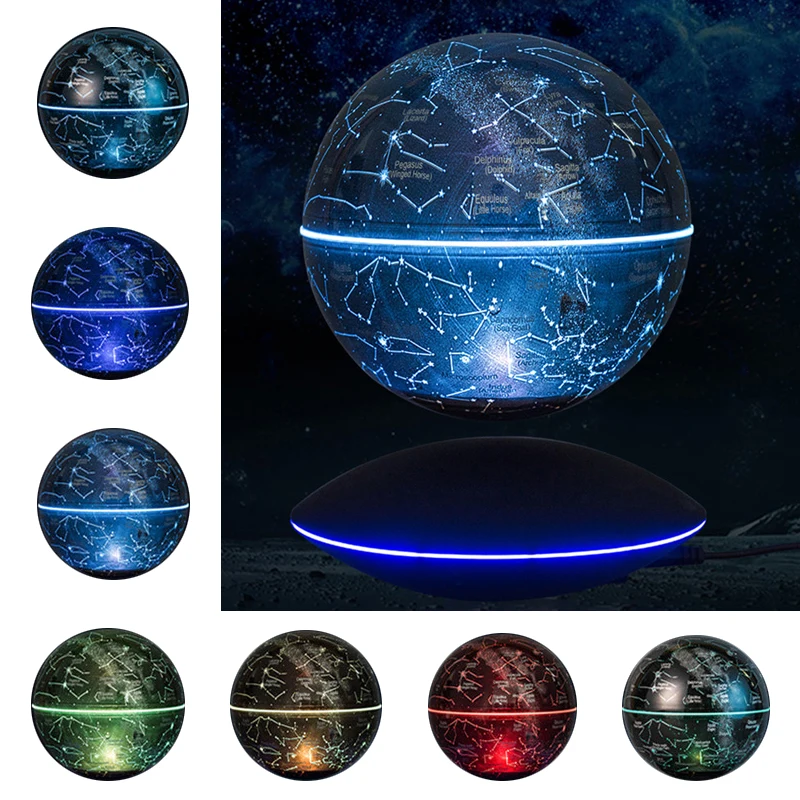 Магнитный поплавок для левитации электронная лампа в виде Луны с созвездиями