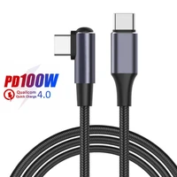 pd charging cable 100w type c to type c fast charger 0 5m 1m 2m qc4 0 data transmission cable cord for huawei xiaomi laptops