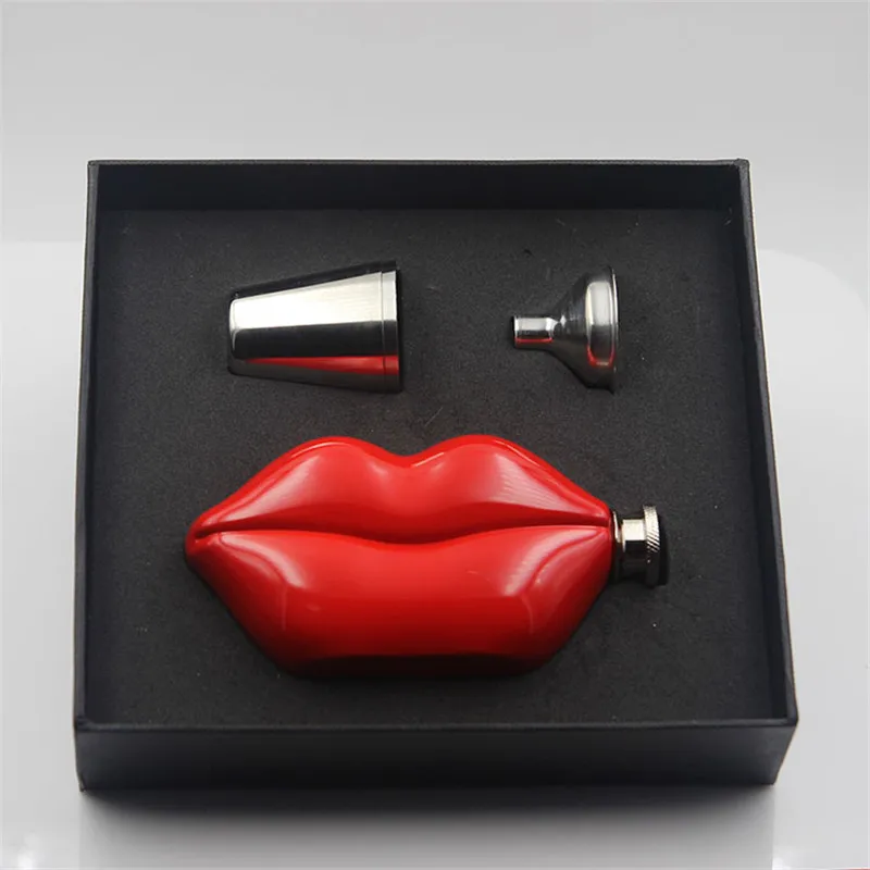 Креативный мини Флагон для виски и губ объемом 5 унций с воронкой чашки ликера