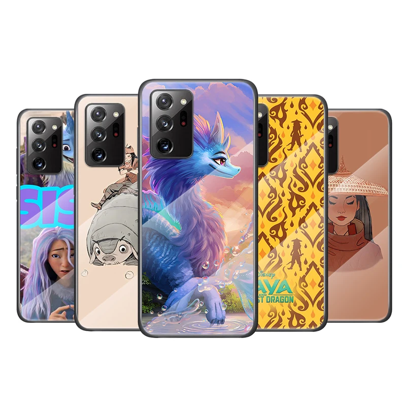 

Cute Raya And The Last Dragon For Samsung Note 20 10 9 8 Ultra Lite Plus 5G A70 A50 A40 A30 A20 A10 Tempered Glass Phone Case