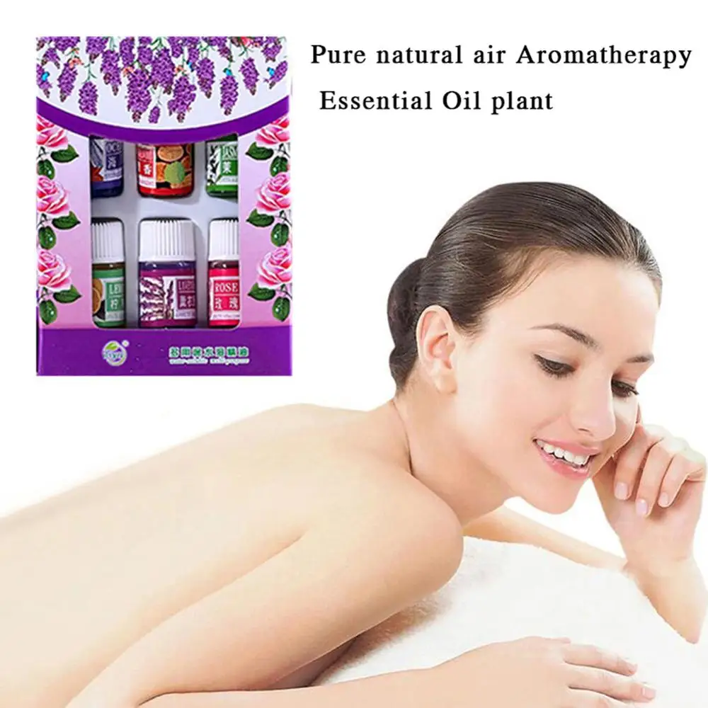 6 шт./компл. Лавандовое розовое море сандаловое дерево Жасмин лимон уход эфирные