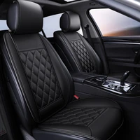 waterproof leather car seat cover protector mat universal front backret breathable car van auto seat cushion protector pad
