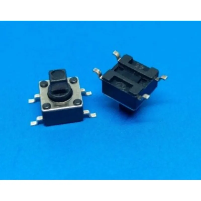 6*6*7 3 сенсорный выключатель SMD 4 контактный микро/ключ переключатель 6x6x7 медная
