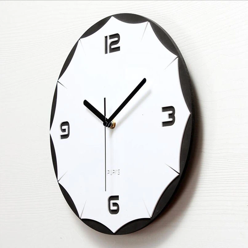 JADUOMA Wall Clock Brief Acrylic Watch From Home Large Size Creative Silent Movement Duvar Saati For Decoration | Дом и сад