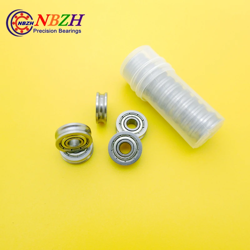 10 шт. U образные роликовые подшипники 4 мм u604uu U604Z 4*13*4 U604 ZZ U604ZZ 4X13X6|groove|grooved pulleygroove