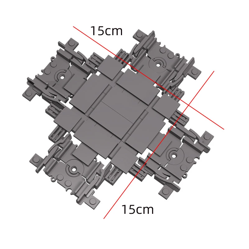 Треки городского поезда железнодорожная станция кирпичи мини-знаки сигнальные