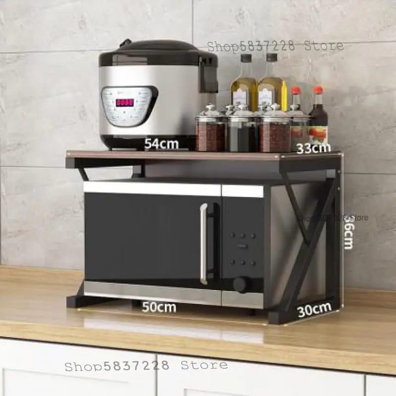 Кухонная стойка для микроволновой печи многоярусная хранения духовки приправ