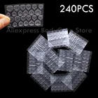 240 шт., двусторонний клей для ногтей