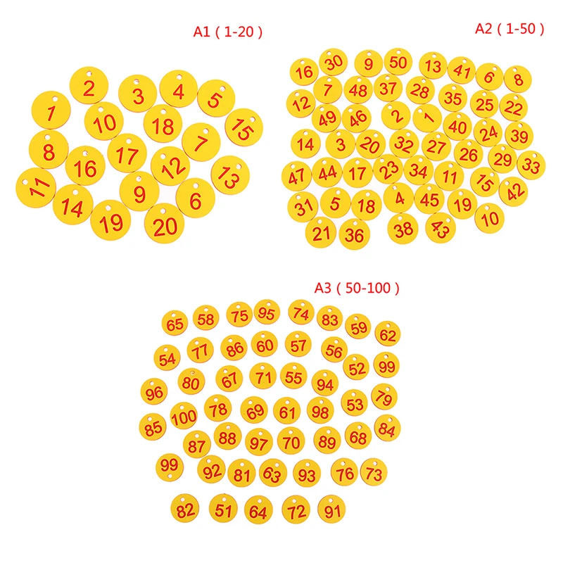 

20/50 шт., Номера для фермы